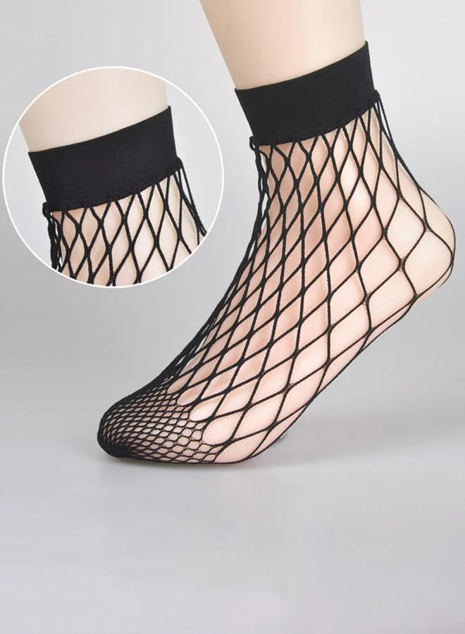 Styli Pack of 2 - Ankle Fishnet Socks